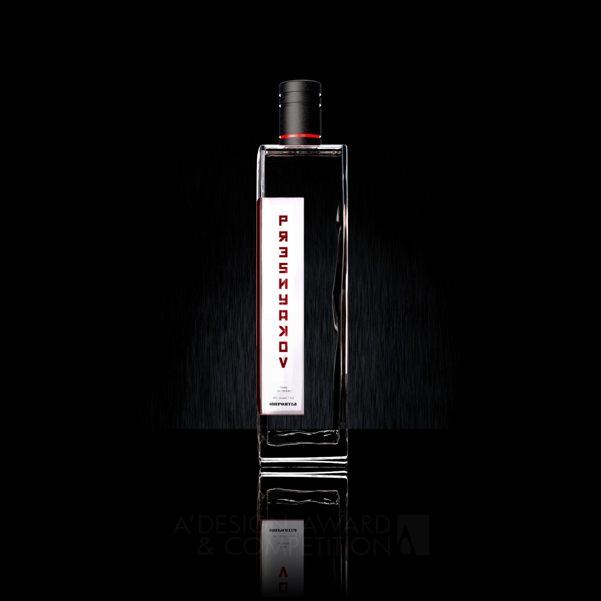 Presnyakov Vodka Product and Packaging by Joshua Ribbeck Iron Packaging Design Award Winner 2015 