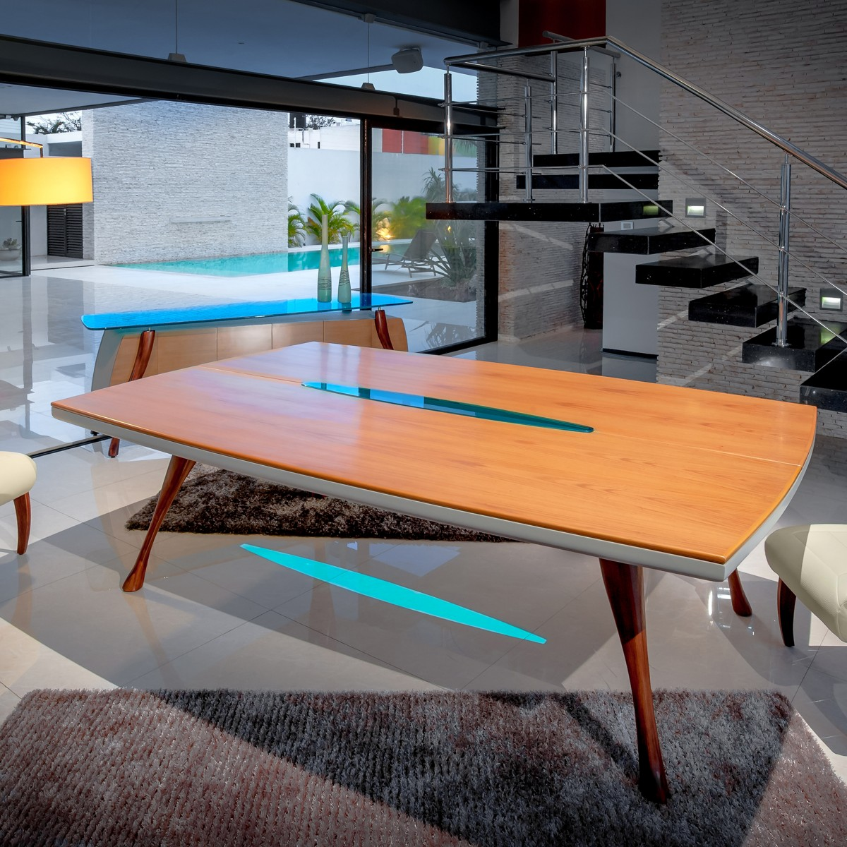 Aero Dining Table by Gerardo Rios Altamirano Golden Furniture Design Award Winner 2015 