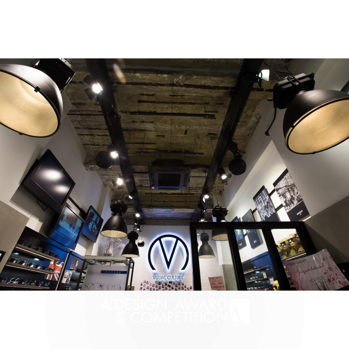 Visual Culture Optical Central Hong Kong Retail by OFT Interiors Silver Interior Space and Exhibition Design Award Winner 2015 