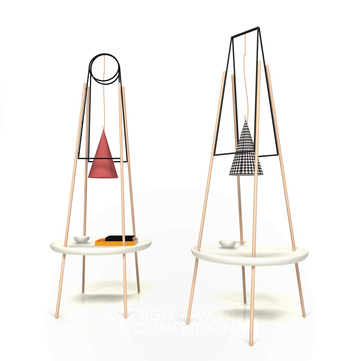 Vasa  Floor Lamp by Gaetano Avitabile Iron Lighting Products and Fixtures Design Award Winner 2015 