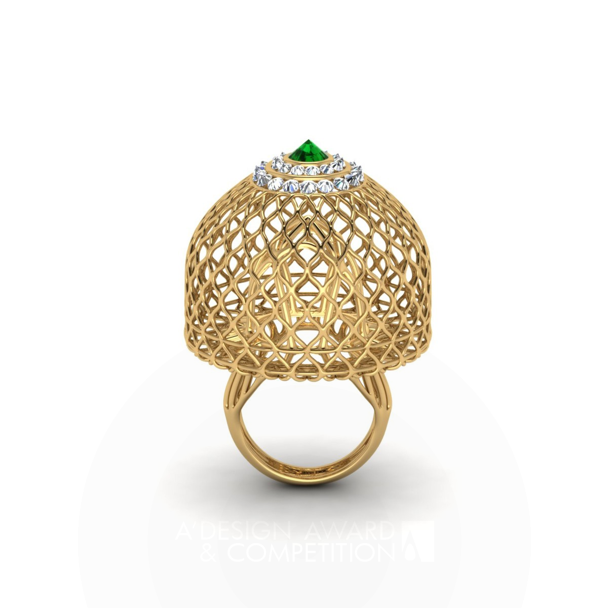 Invocation Ring by Sanam Hatef Silver Jewelry Design Award Winner 2015 