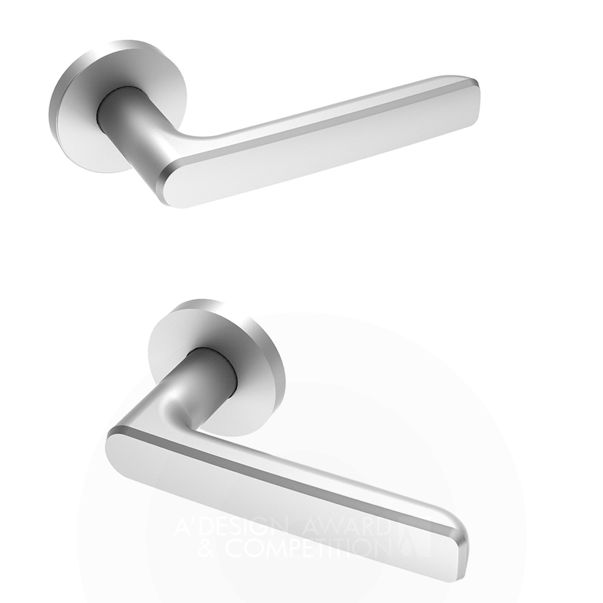 OGRO  Door Handle by Aleks Tatic and Bernhard Heitz Silver Building Materials and Construction Components Design Award Winner 2015 