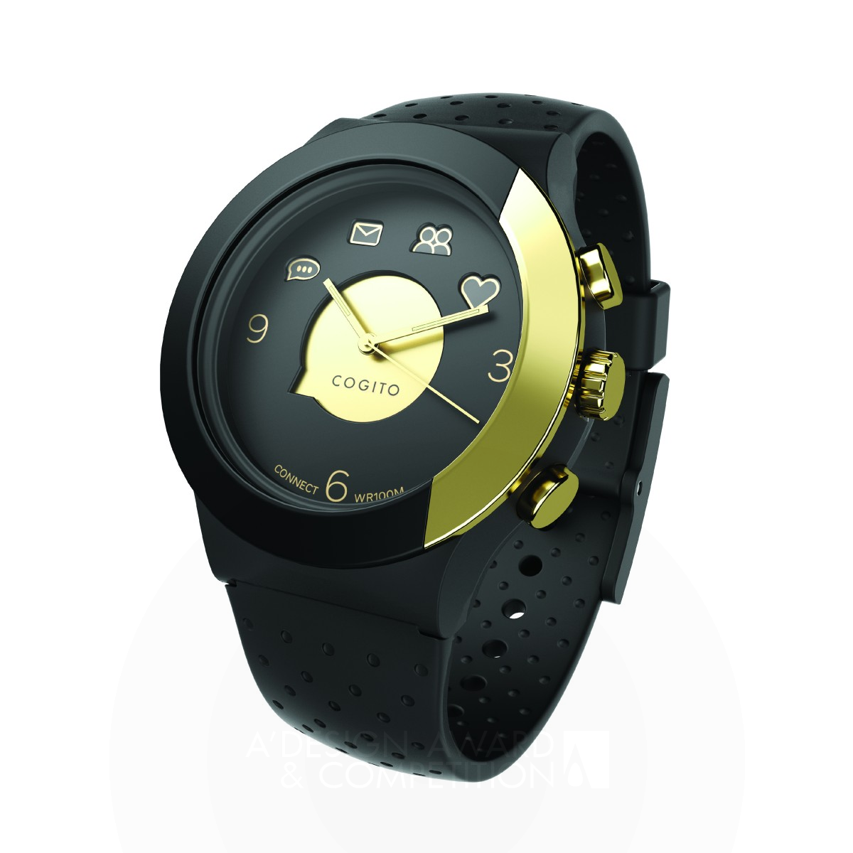 COGITO FIT Connected Watch by CONNECTEDEVICE Ltd Silver Wearable Technologies Design Award Winner 2015 