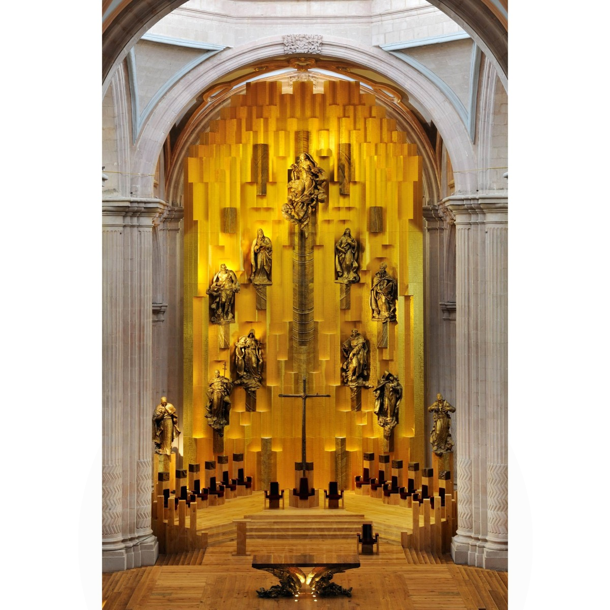 High Altar Zacatecas Cathedral High Altarpiece and Ceremonial Space by Claudio & Christian Gantous Golden Cultural Heritage and Culture Industry Design Award Winner 2015 