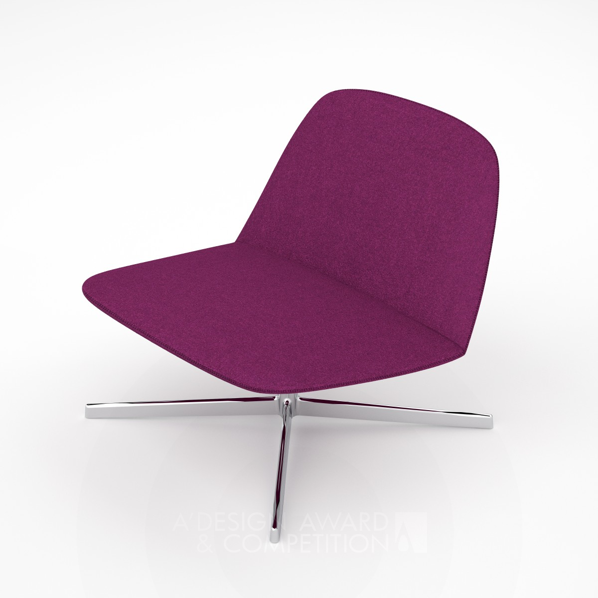 Bunny Swivel easy chair by Vincenzo Vinci Iron Furniture Design Award Winner 2015 