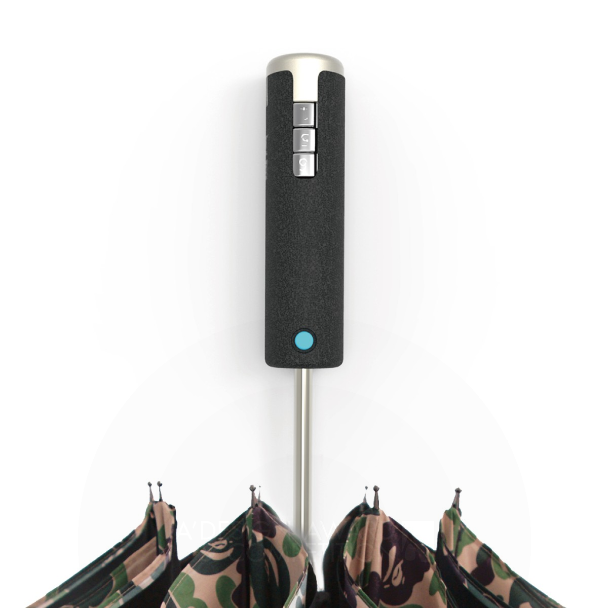 LOCKERELLA Lock the umbrella by Caesar (Hyongho Park) Iron Fashion and Travel Accessories Design Award Winner 2015 