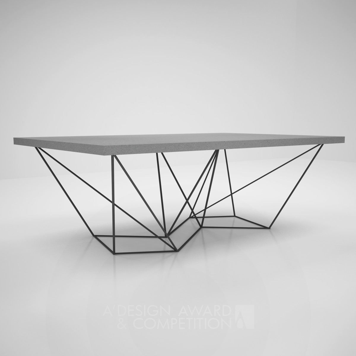 konis Table by Krama Architects Bronze Furniture Design Award Winner 2015 