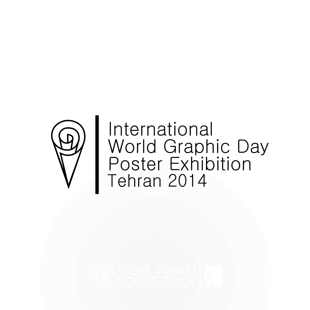 World Graphic Day Poster Exhibition Visual Identity by Morteza Farahnak Bronze Graphics, Illustration and Visual Communication Design Award Winner 2015 