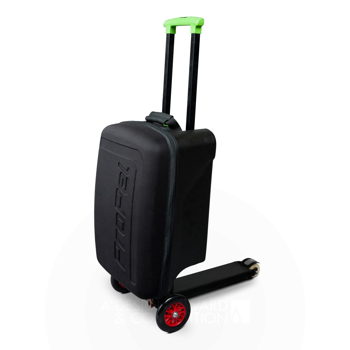 Olaf Business  Carry-On Kickscooter by Bostjan Zagar Silver Fashion and Travel Accessories Design Award Winner 2015 