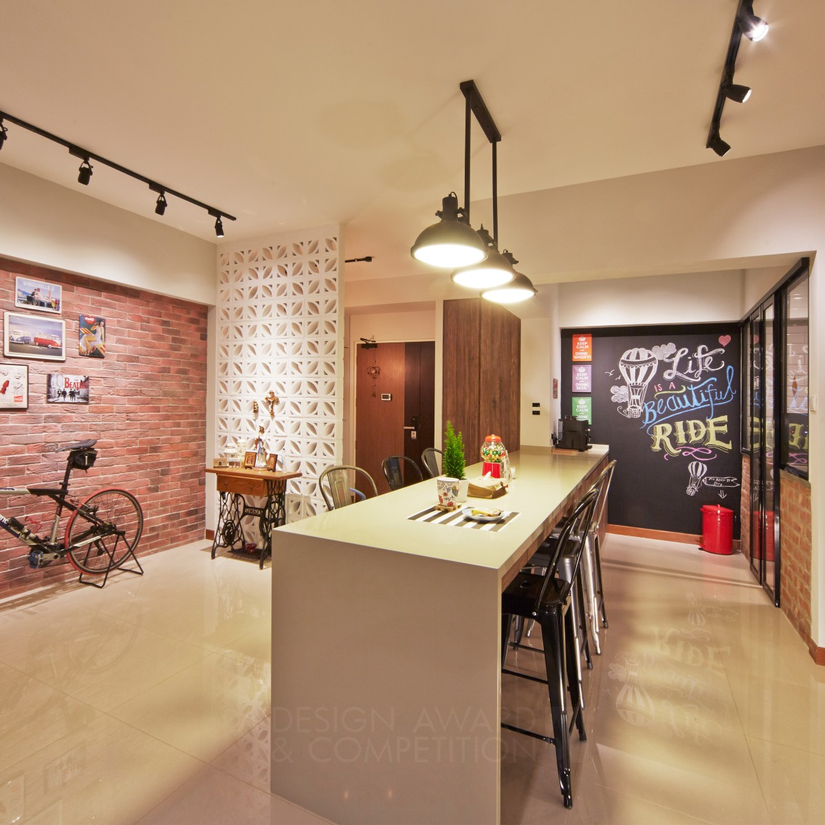 Lovenest Residential House by Andy Tan Silver Interior Space and Exhibition Design Award Winner 2015 