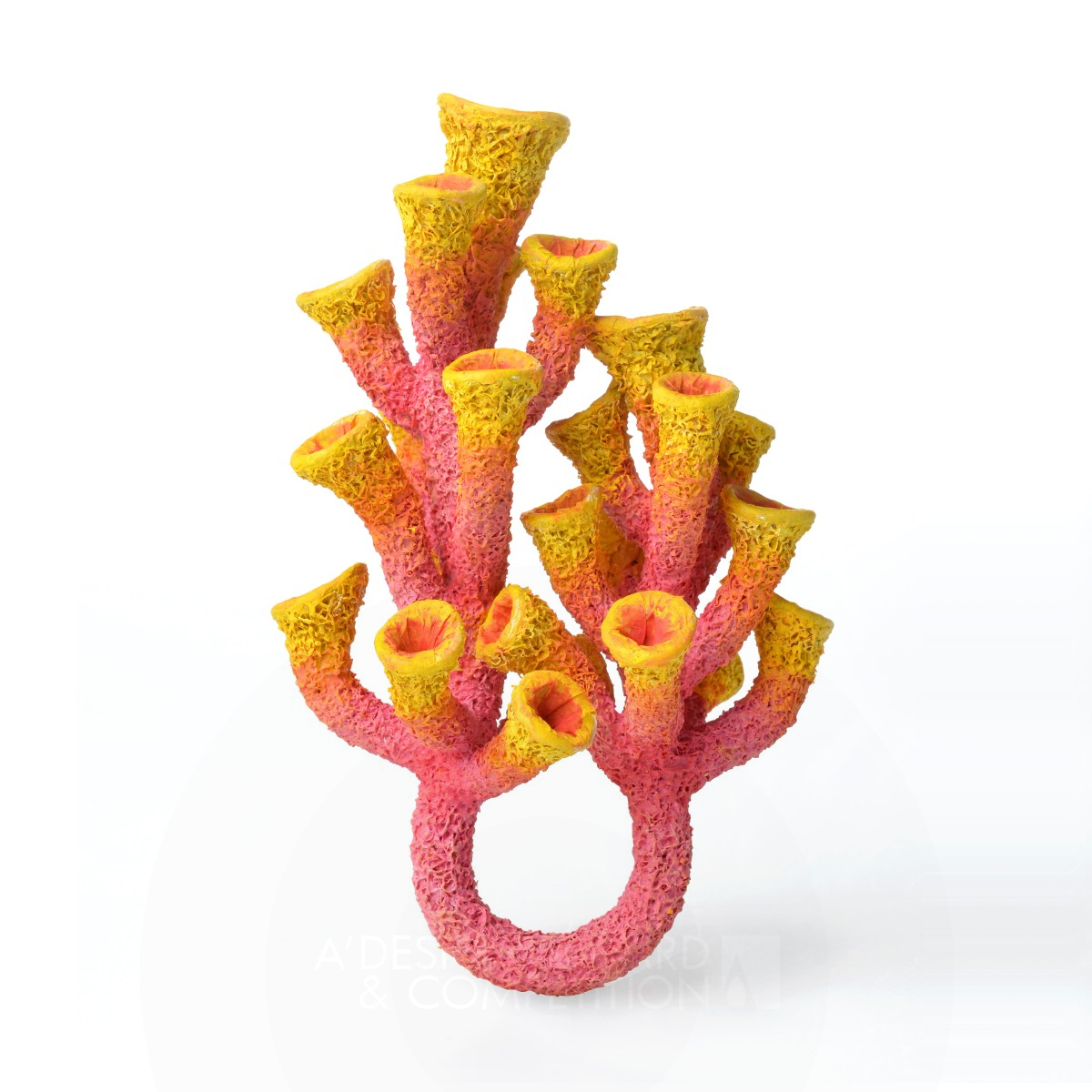 Coral Extinction Ring by Sardonna Hin Ting Tsui Iron 3D Printed Forms and Products Design Award Winner 2015 