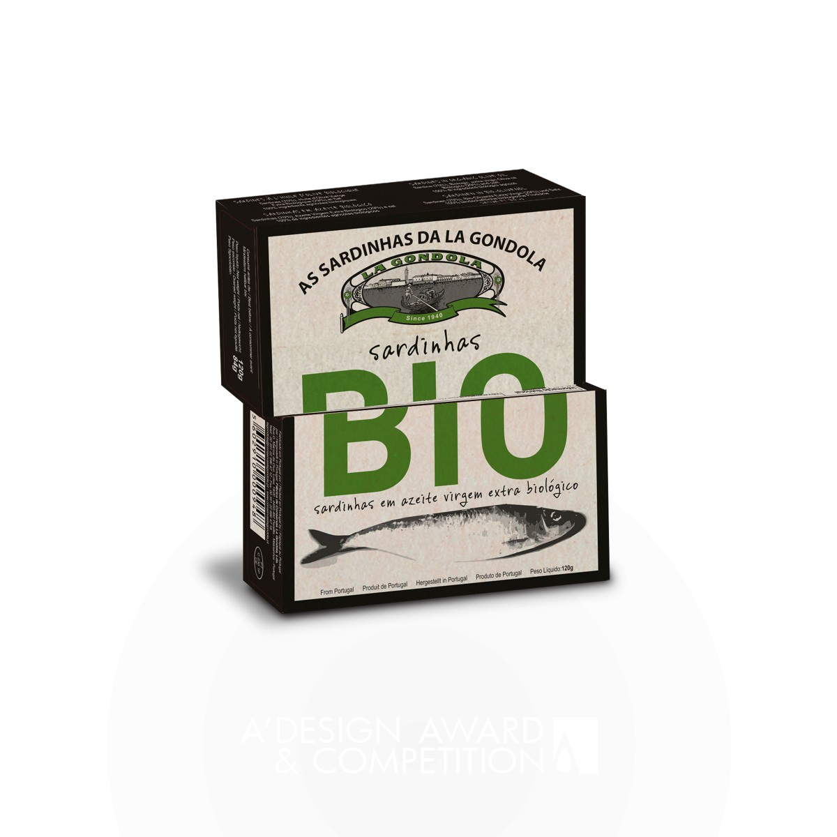 La Gondola bio Card Box by Ana Lisa Luças Bronze Packaging Design Award Winner 2015 