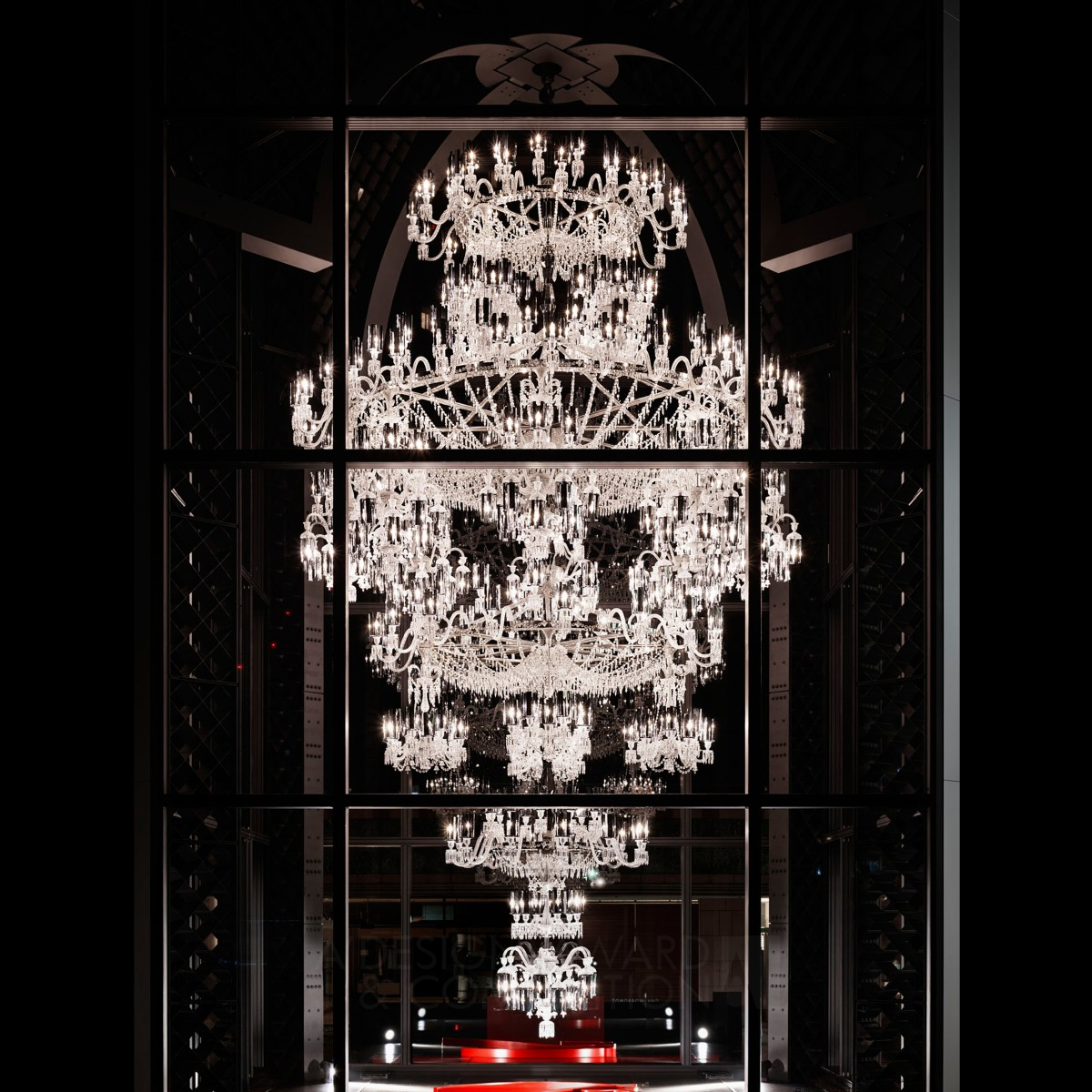 Baccarat 250th anniversary chandelier Lighting by Yasumichi Morita Platinum Lighting Products and Fixtures Design Award Winner 2015 