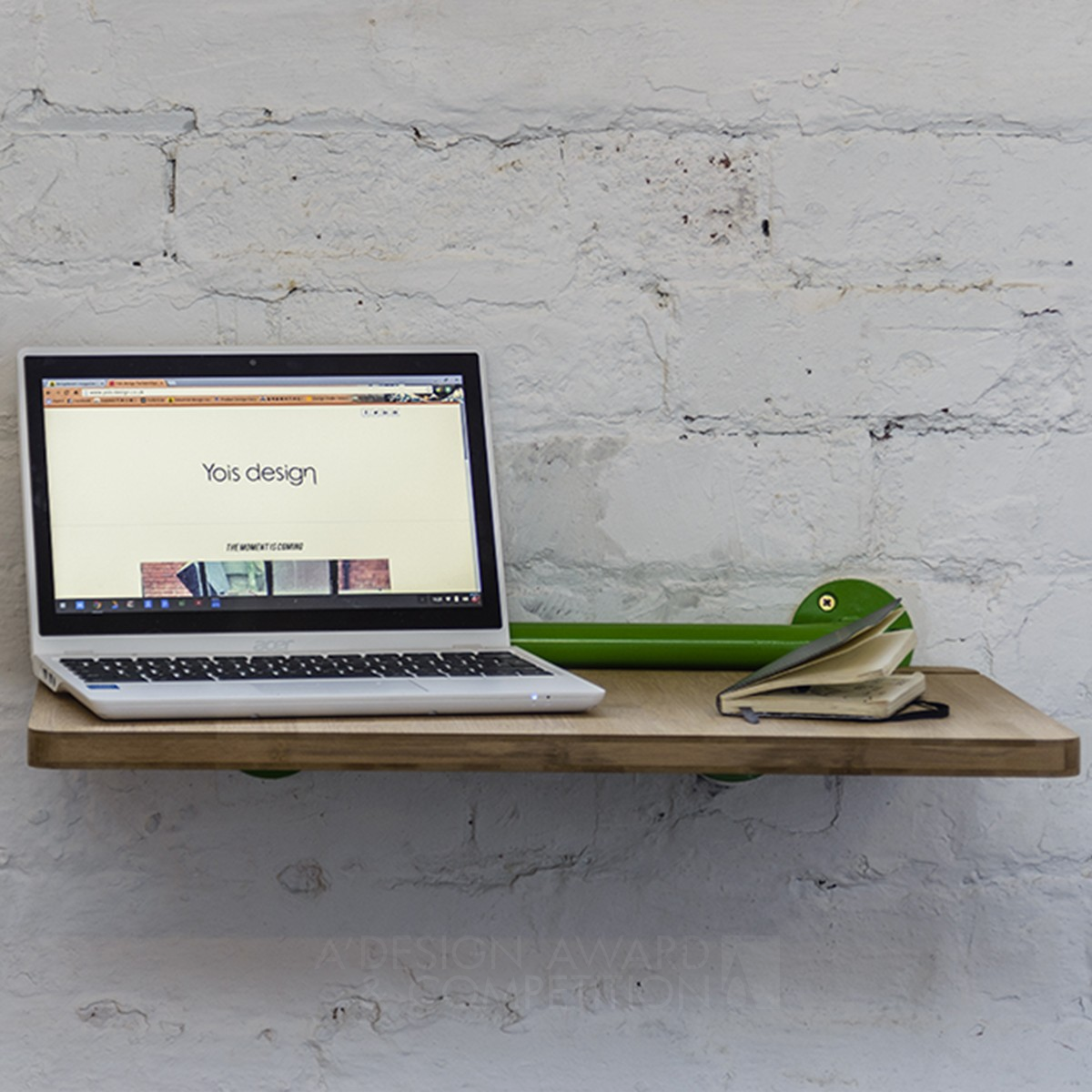 Portable Lap Desk Installation No.1 Multi-functional desk by Liyang Liu Silver Furniture Design Award Winner 2015 