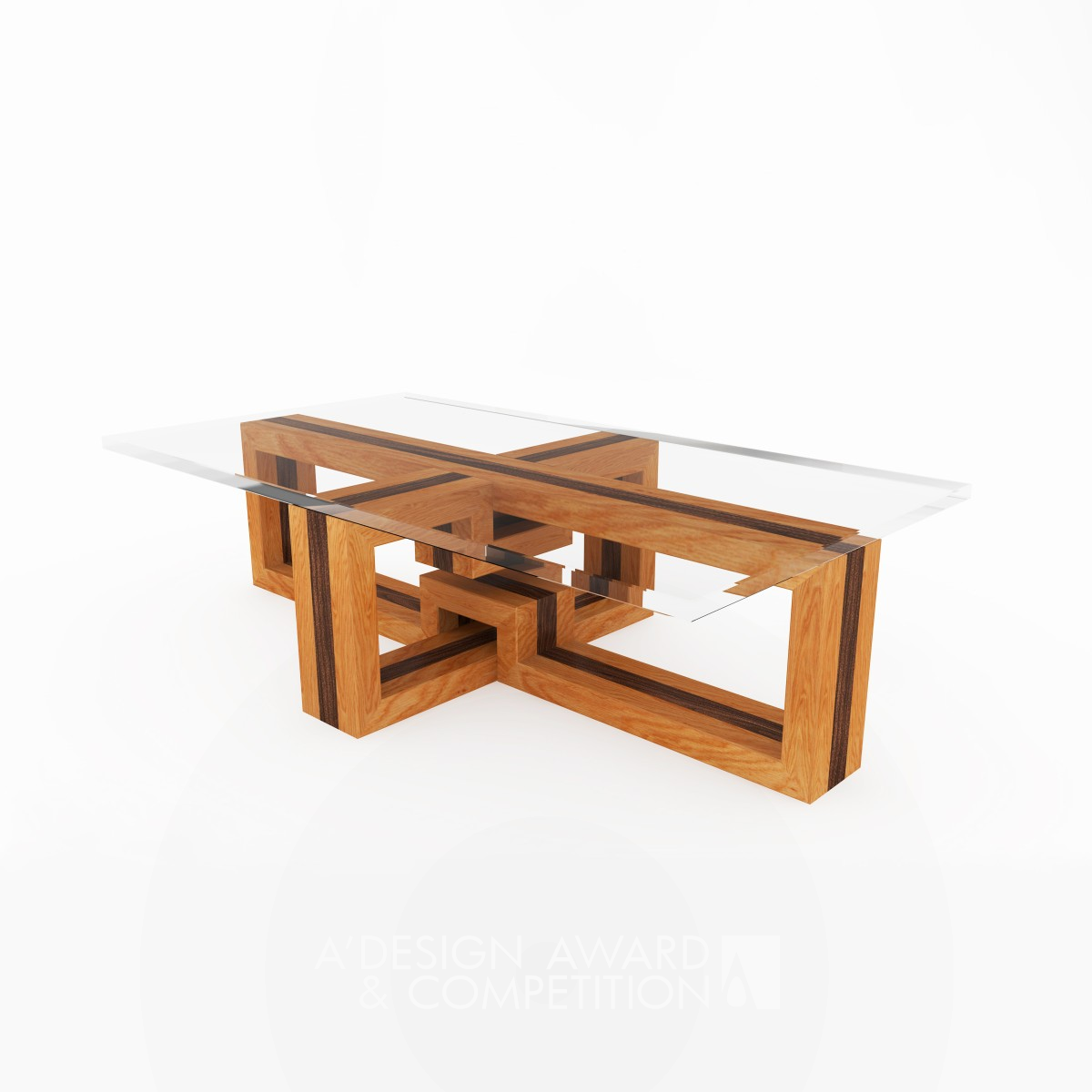 Klotz Structual coffee table by Yu Hiraoka Iron Furniture Design Award Winner 2016 