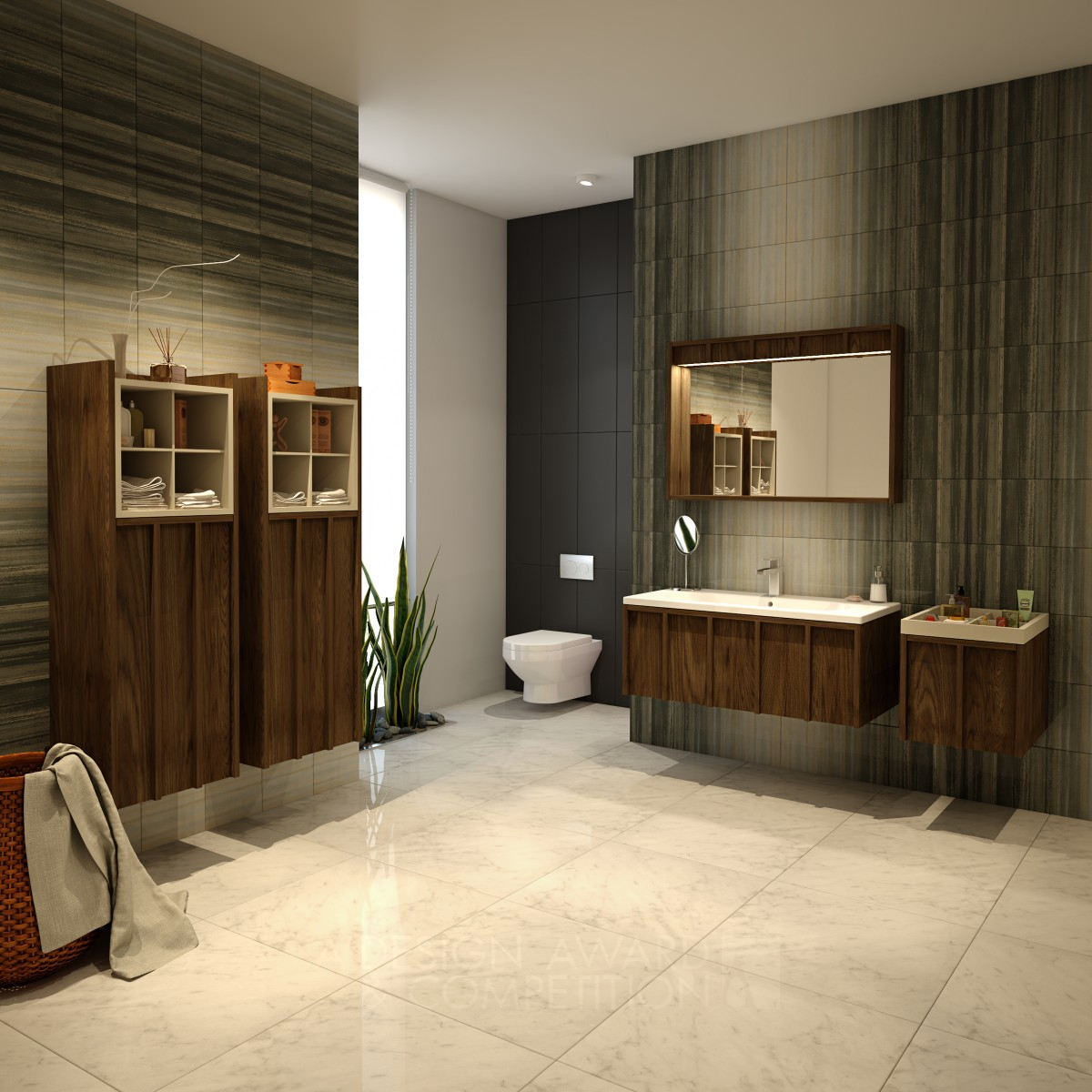 Crate Bathroom Furniture System by Fatih Mintas Silver Bathroom Furniture and Sanitary Ware Design Award Winner 2015 