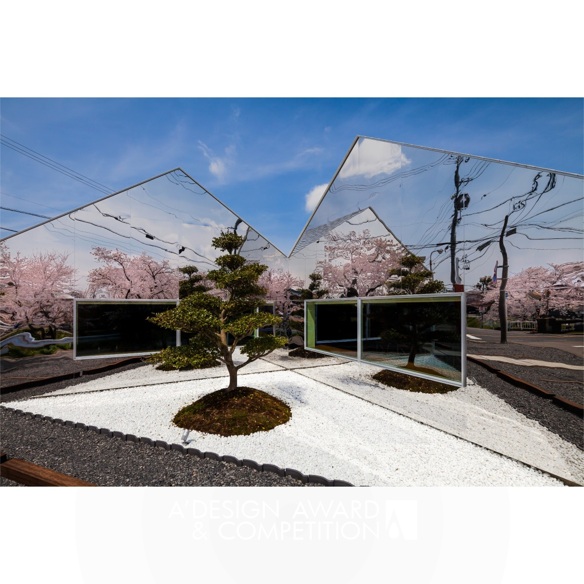 Mirrors Cafe by Hisanori Ban Silver Architecture, Building and Structure Design Award Winner 2015 