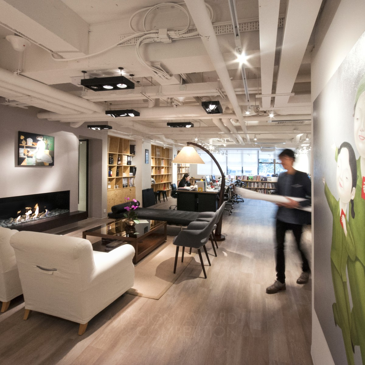 Cheil Hong Kong Office  Office Interior Design by Bean Buro Architects Iron Interior Space and Exhibition Design Award Winner 2015 