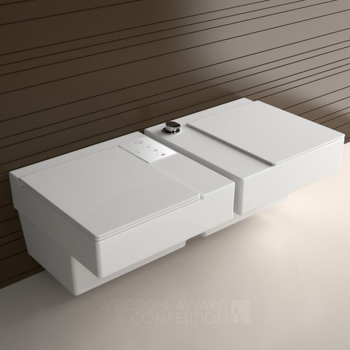 System One System of Ceramic Sanitaryware by Nilo Gioacchini & Opus srl Golden Bathroom Furniture and Sanitary Ware Design Award Winner 2015 