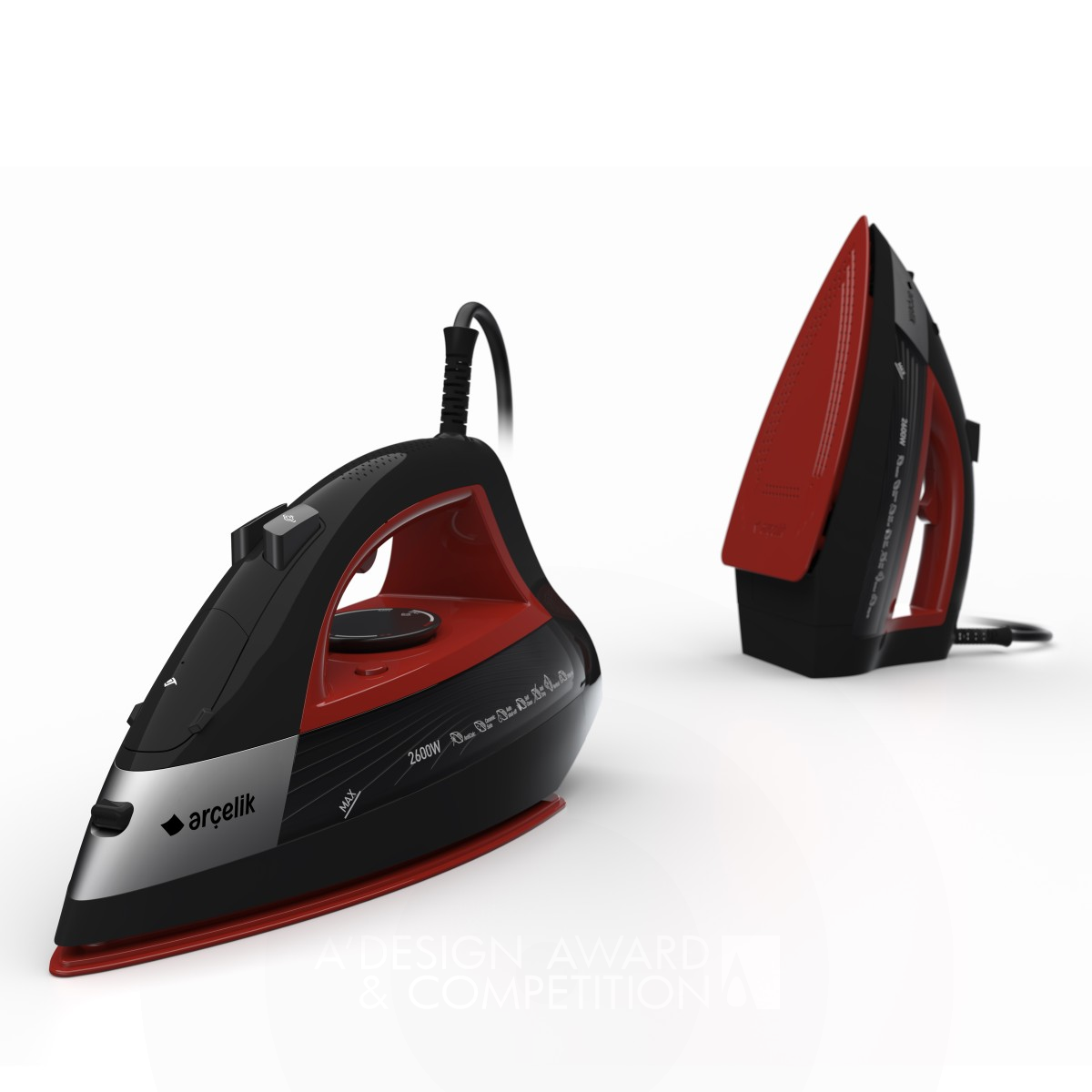 CARMEN Steam Iron by Arcelik Ind. Design Team, Gizem Durakoglu Iron Home Appliances Design Award Winner 2015 