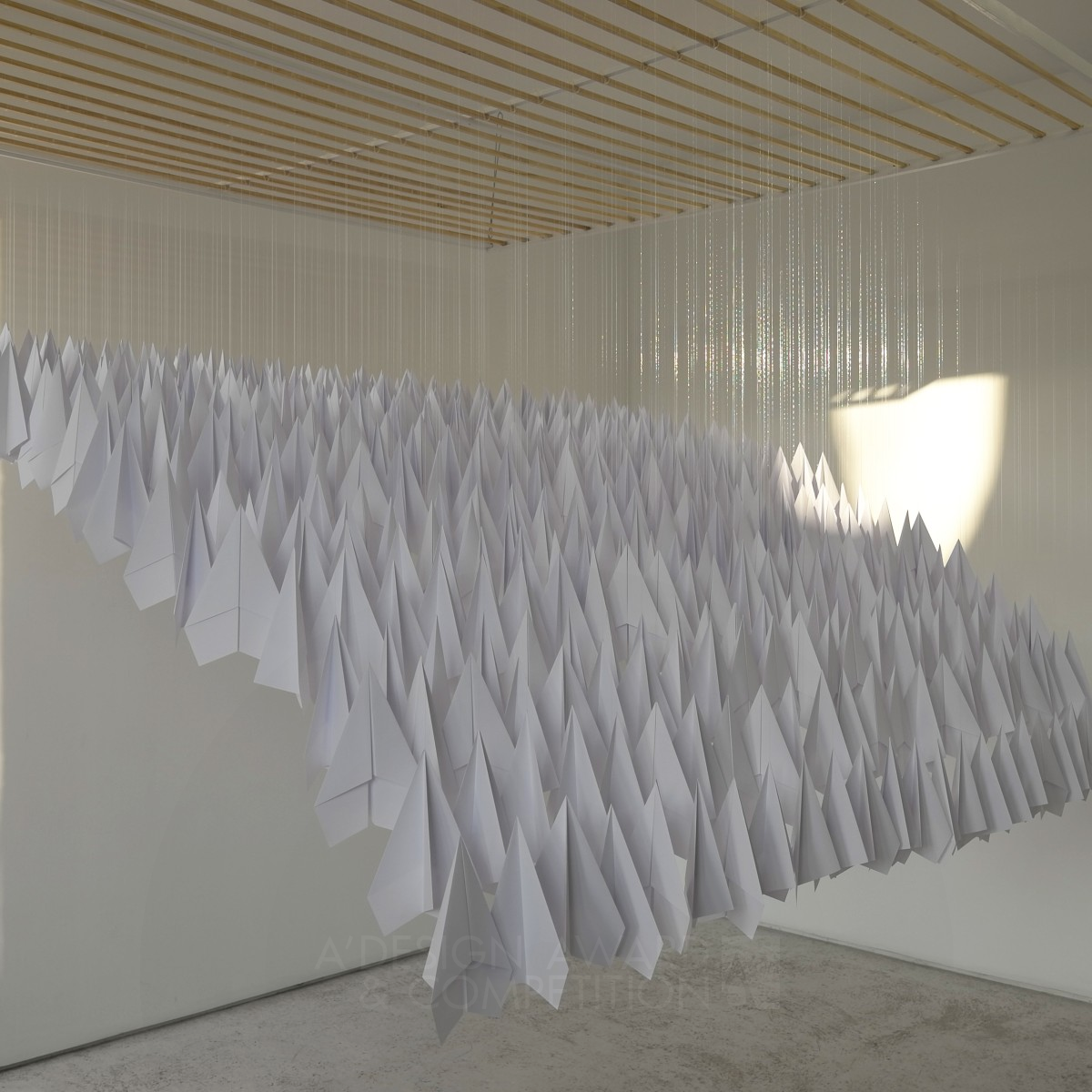 Rise Art installation by Maria Pedras & Frederico Roeber Iron Fine Arts and Art Installation Design Award Winner 2015 