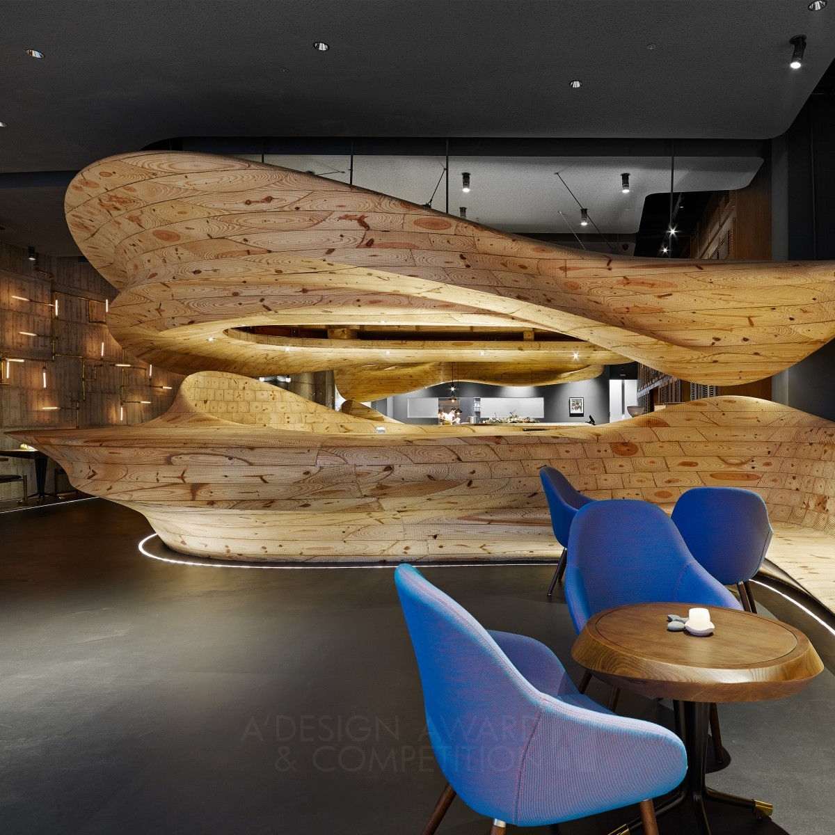 Raw Restaurant, Taipei Restaurant by WEIJENBERG Pte Ltd Platinum Interior Space and Exhibition Design Award Winner 2015 