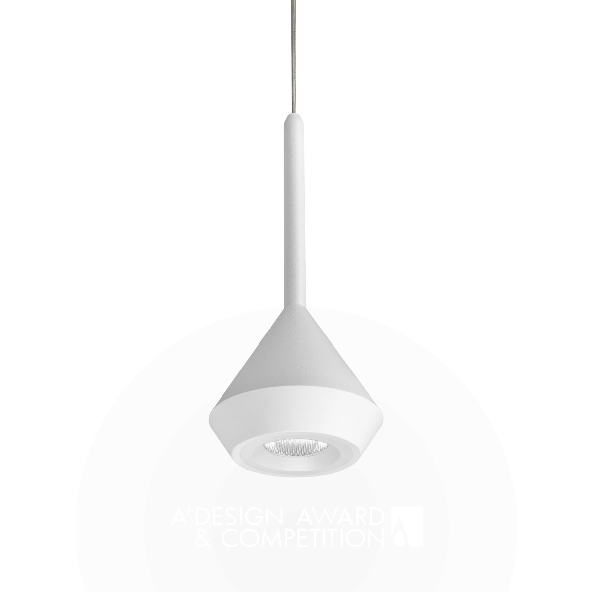 Spin Suspended Luminairy by Ruben Saldana Acle Golden Lighting Products and Fixtures Design Award Winner 2015 