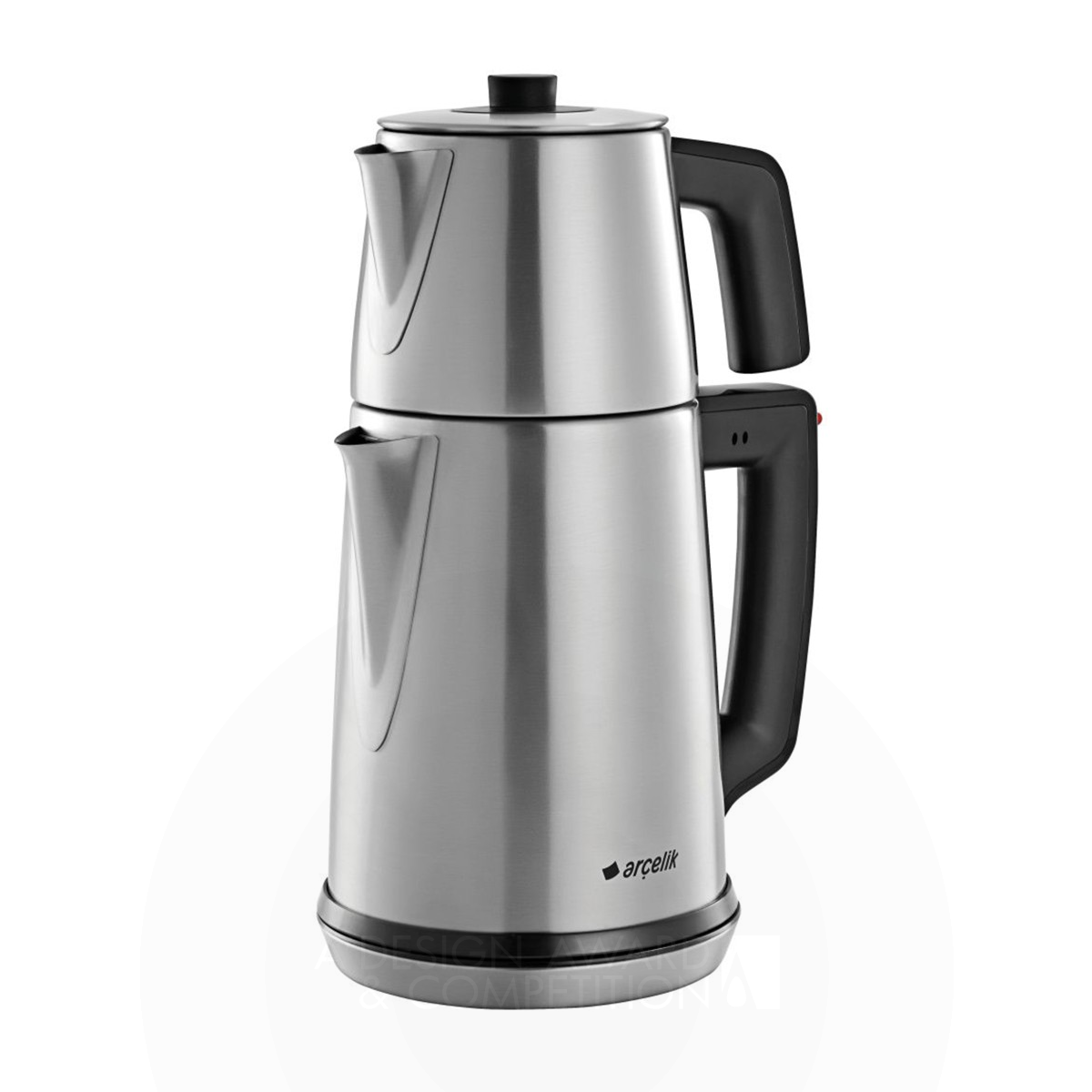 K3290 IN Tea Maker Tea Maker by Arcelik Ind. Design Team, Can Onur Vanci Silver Home Appliances Design Award Winner 2015 