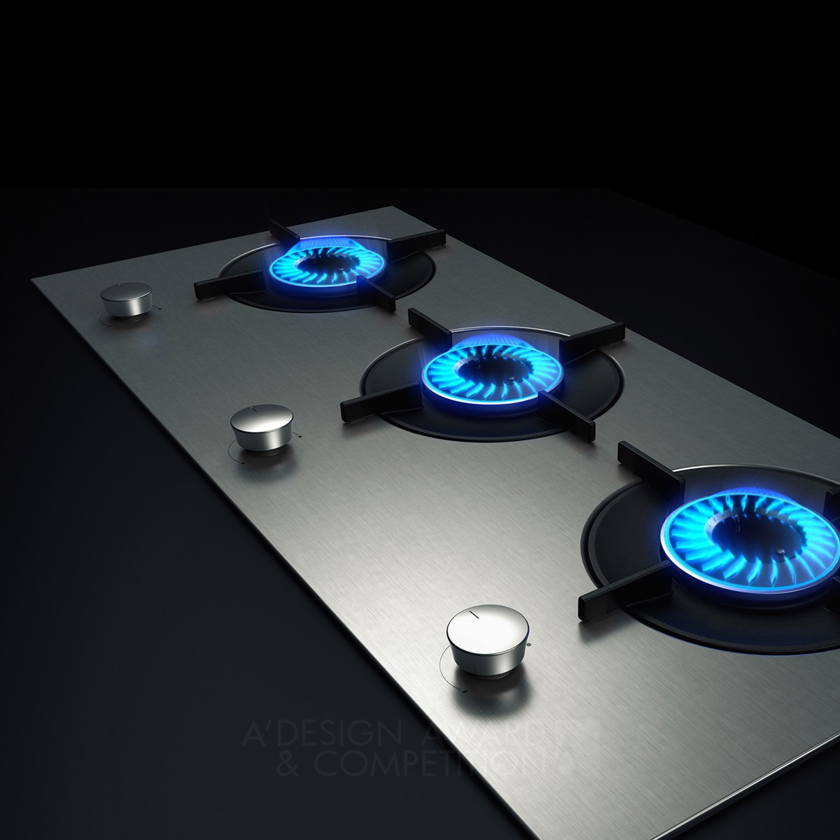 LUMINIST Direct Flame Gas Hob System by Arcelik Ind. Design Team, Ali Incukur Golden Home Appliances Design Award Winner 2015 