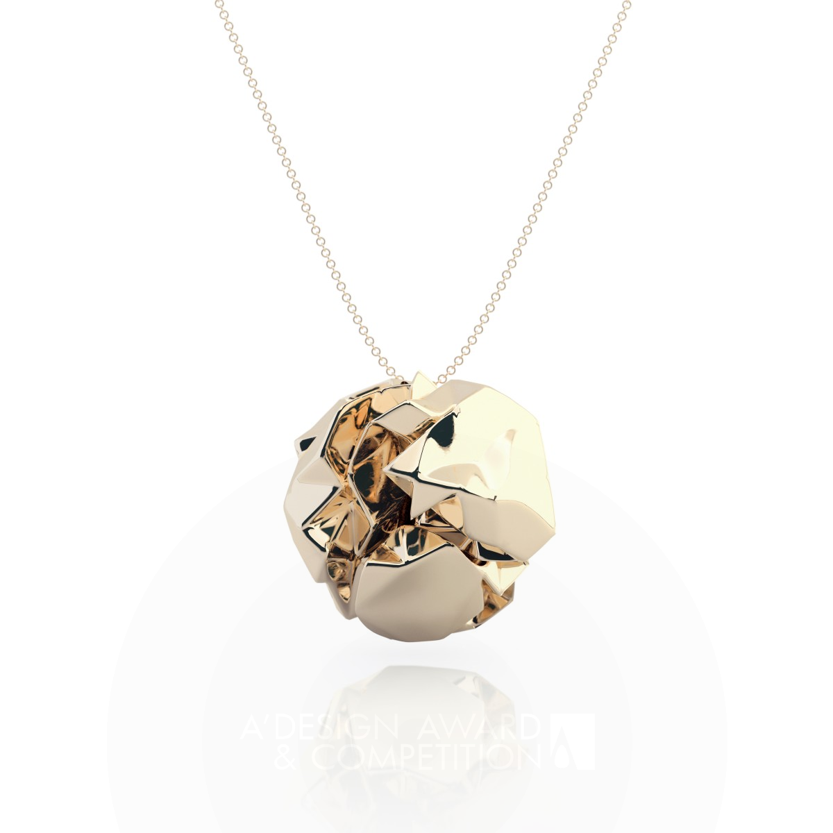 Skræp Pendant by Steven Yang Avis Golden Jewelry Design Award Winner 2015 