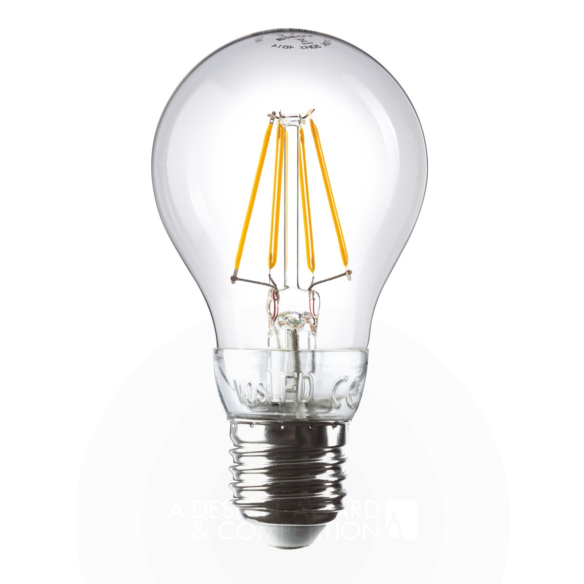 vosled LED-filament light bulb by Martin Enenkel Golden Lighting Products and Fixtures Design Award Winner 2015 