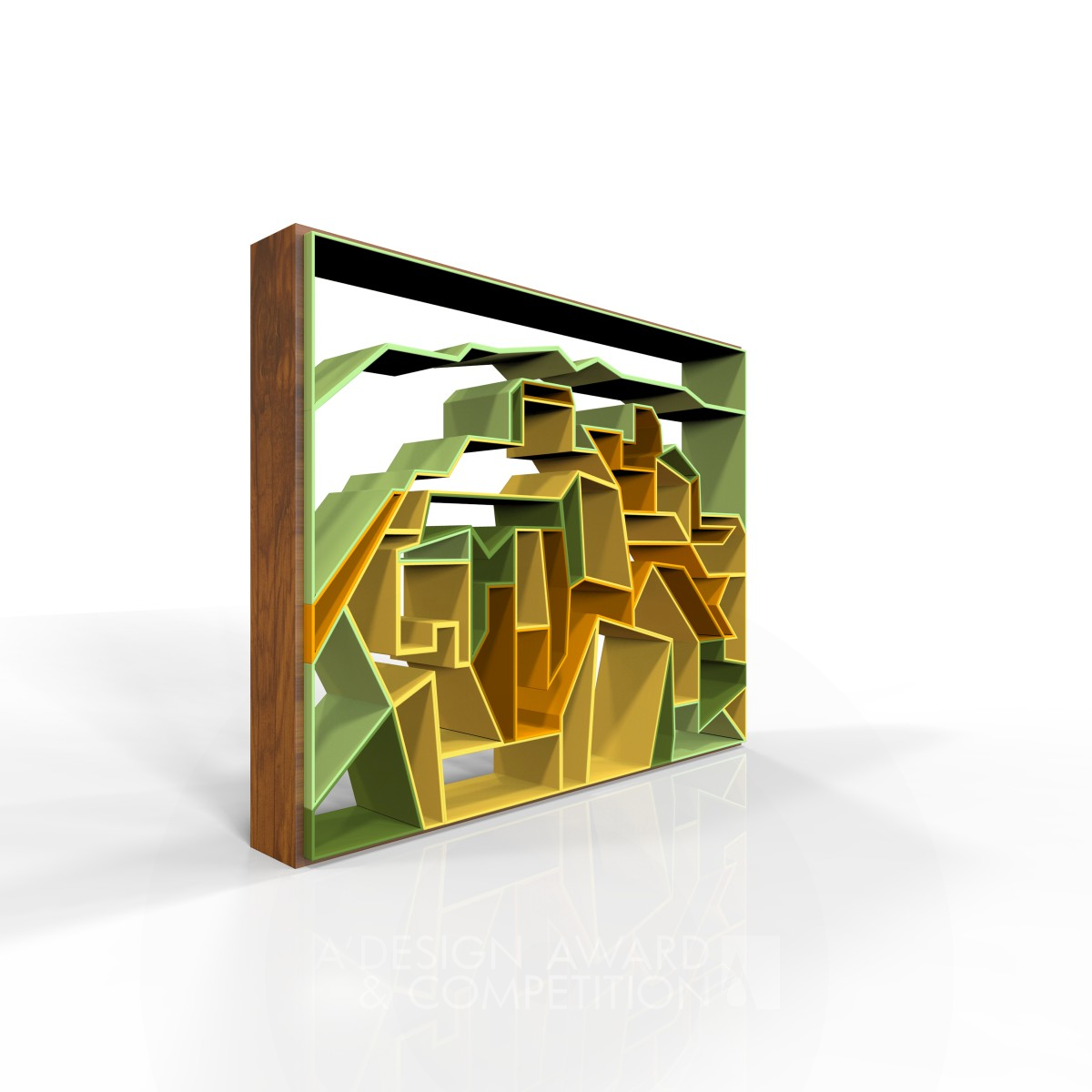 Ebro Shelf by Yan Soares Bronze Furniture Design Award Winner 2015 