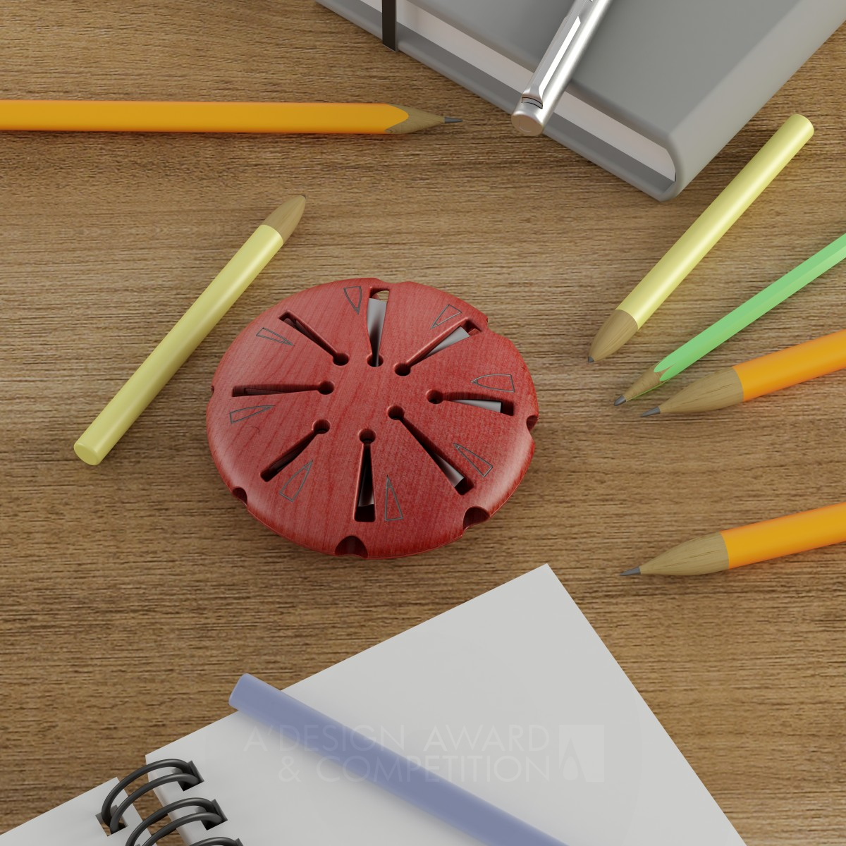 Lollypop Pencil Sharpener by Hakan Gürsu Golden Art and Stationery Supplies Design Award Winner 2015 