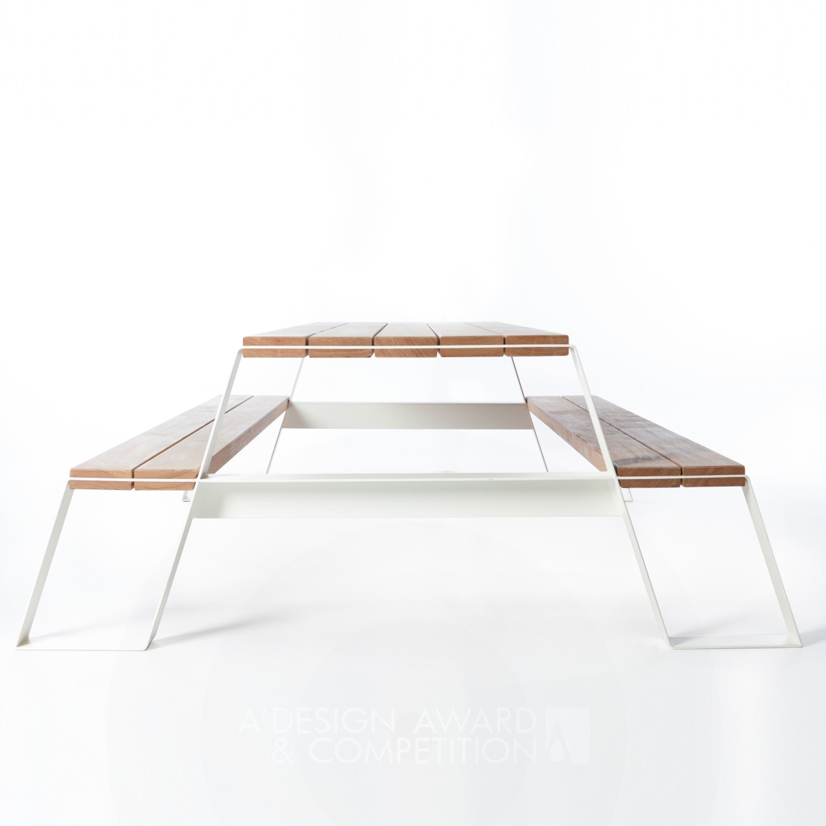 Vonk Fuse Picknicktable by Jonas Willems Silver Furniture Design Award Winner 2015 