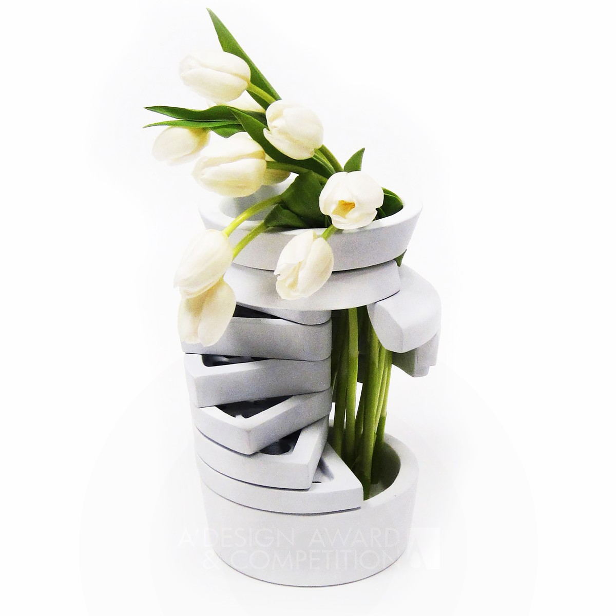 Meta Vessel Vase by Chubai Liu Iron Furniture Design Award Winner 2015 