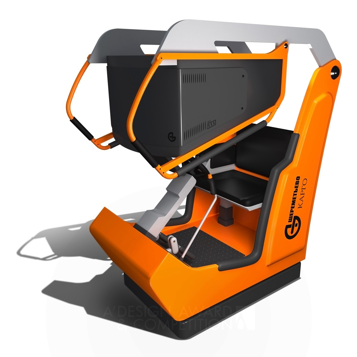 Forklift Simulator Dedicated device by Anna Kholomkina Iron Education, Teaching Aid and Training Content Design Award Winner 2016 