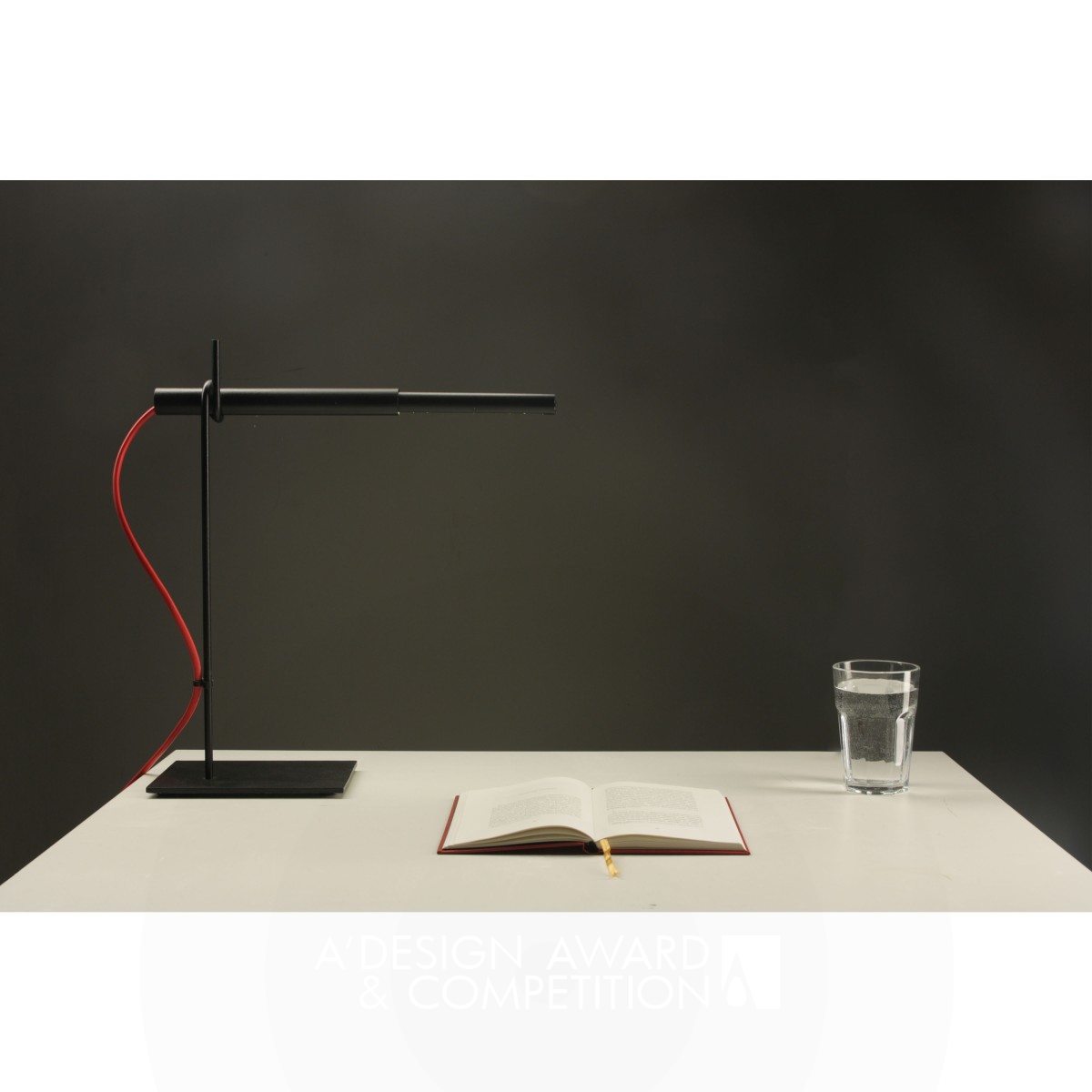 Tano  Desk Lamp by Lukas Avenas Silver Lighting Products and Fixtures Design Award Winner 2015 