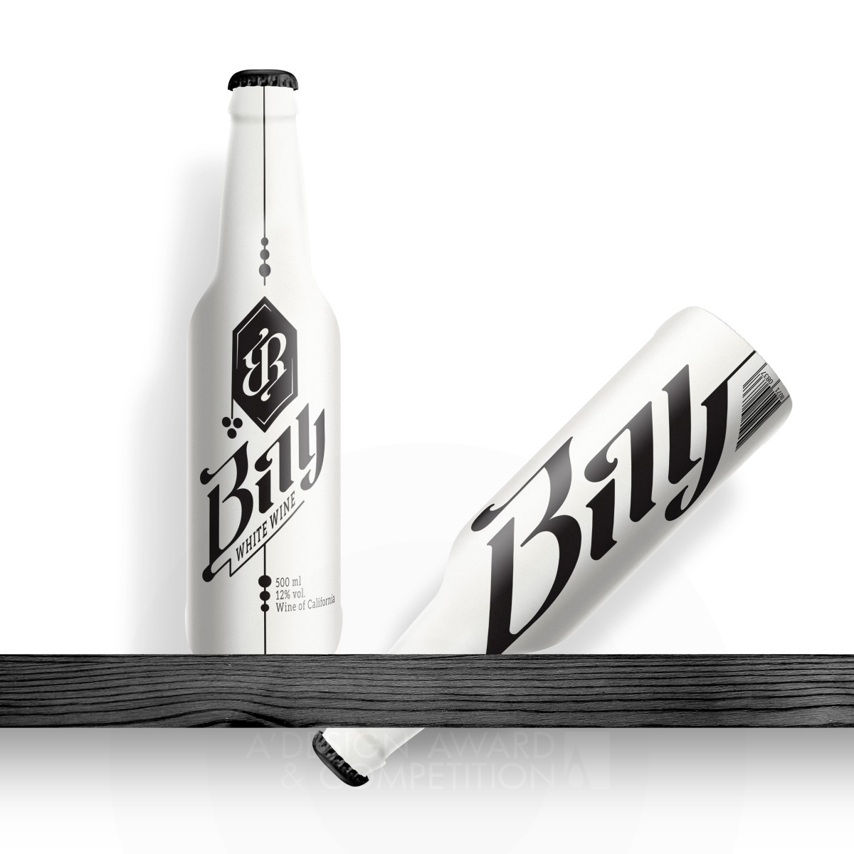 Rudy & Billy Wine Packaging Design by Luka Balic Bronze Packaging Design Award Winner 2015 