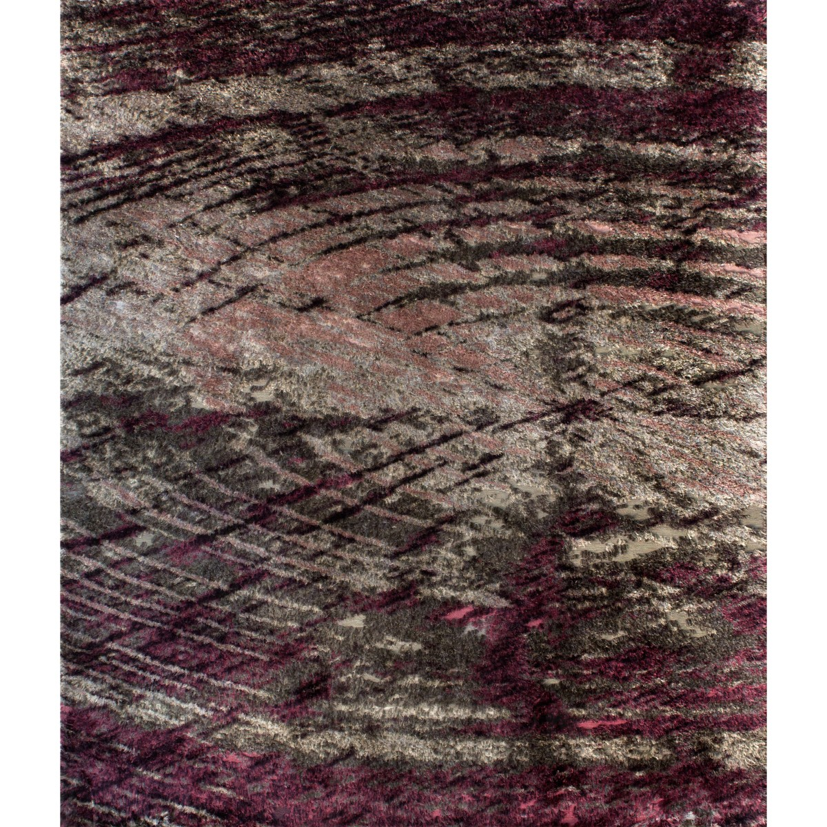 Manaus Hand knotted Rug by K.Michelle Evans Iron Furniture Design Award Winner 2016 