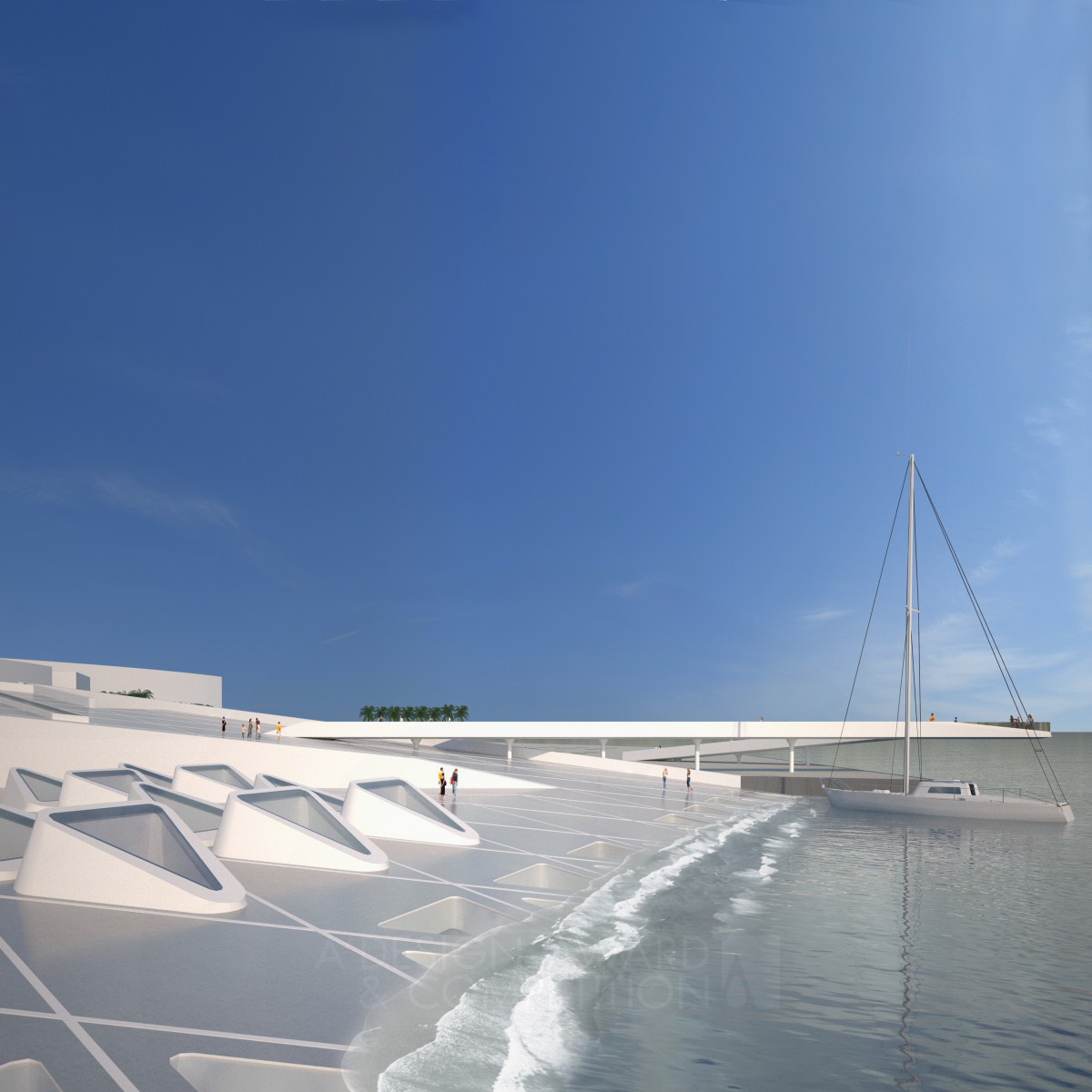 Window to the Ocean Dubai Maritime Museum by Nikolaos Karintzaidis Silver Futuristic Design Award Winner 2016 