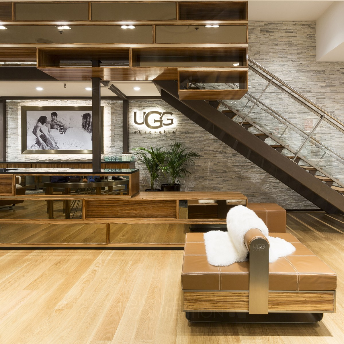 Ugg Australia Sydney Flagship Store Flagship Store by CoMa - Interior Architecture Studio Silver Interior Space and Exhibition Design Award Winner 2016 