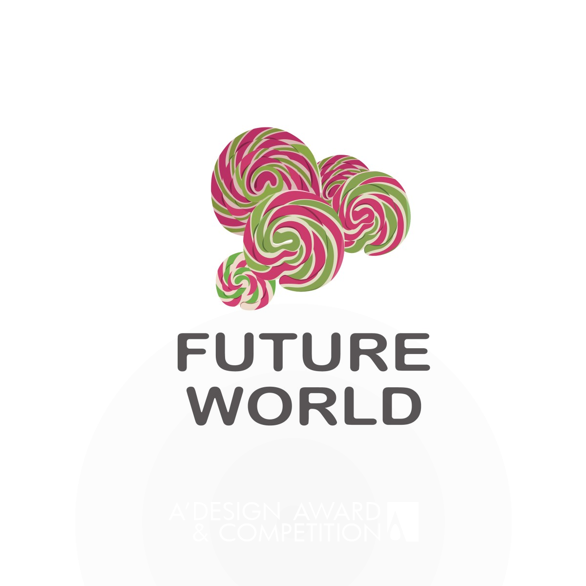 Future World Logo  by Dongdao Team Iron Graphics, Illustration and Visual Communication Design Award Winner 2016 