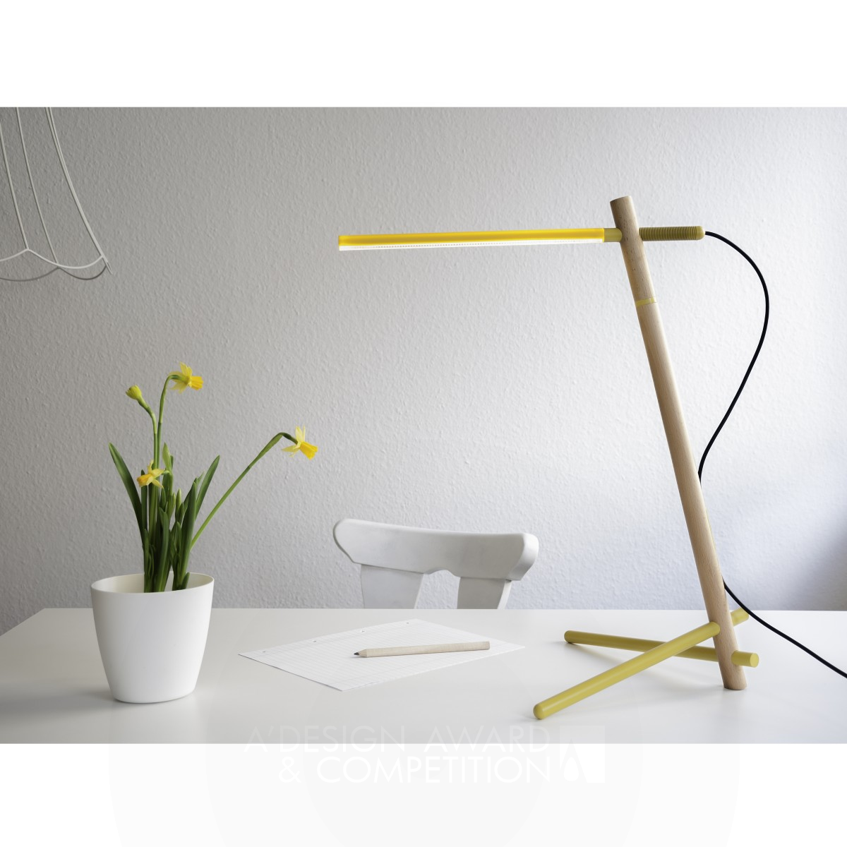 Structo Lamp by Naty Moskovich & Iddo Zimmerman Silver Lighting Products and Fixtures Design Award Winner 2016 