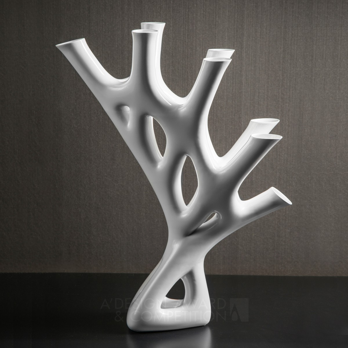 CORAL VASE Flower Vase by Steve Lee Golden 3D Printed Forms and Products Design Award Winner 2016 