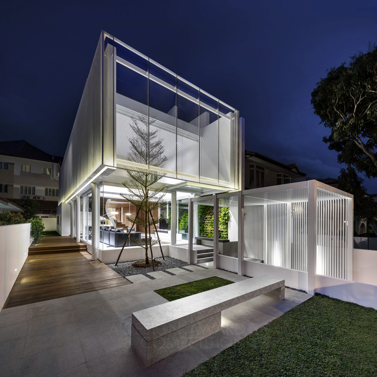 The Greja House Single Family Residential House by Park + Associates Pte Ltd Golden Architecture, Building and Structure Design Award Winner 2016 