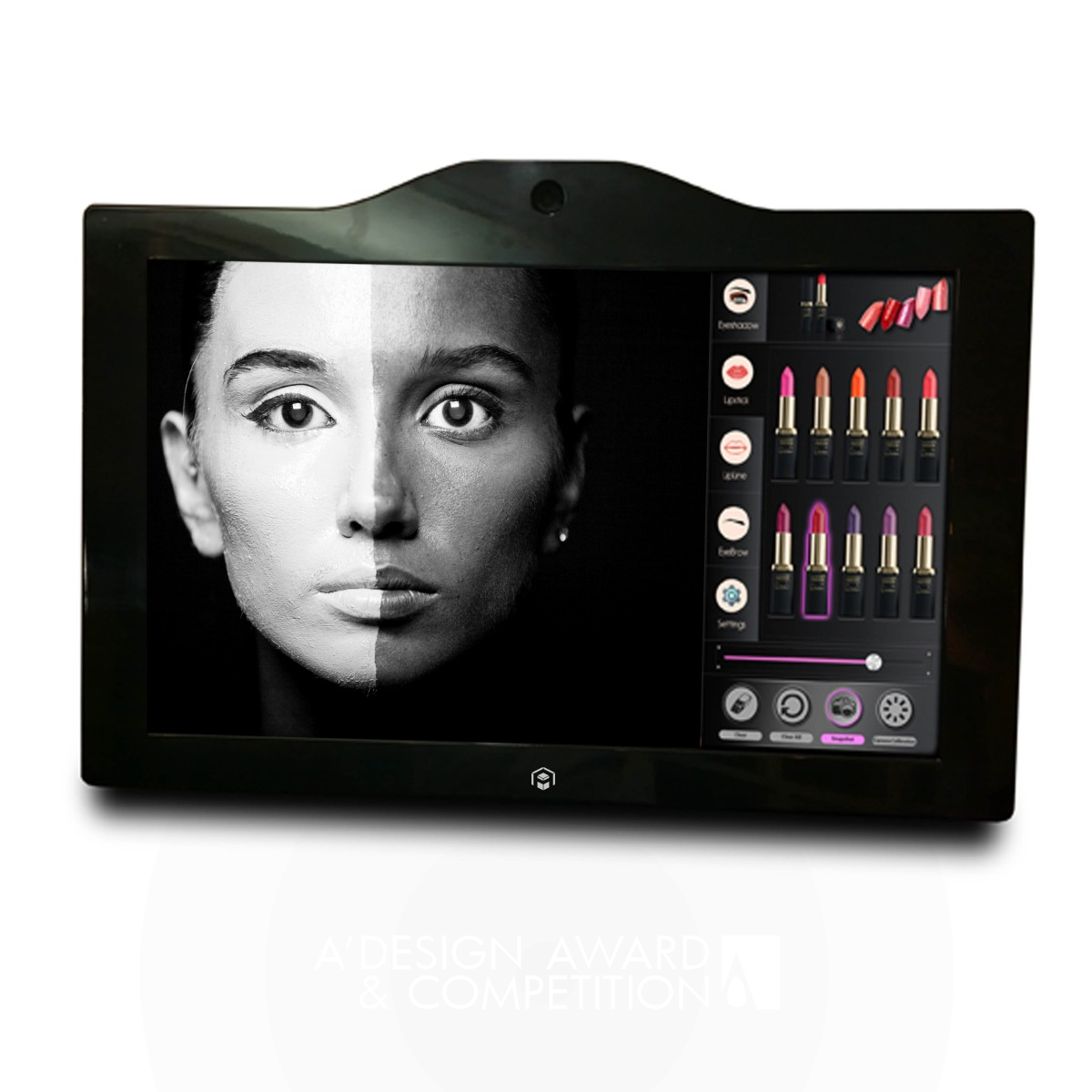 ADINA Virtual Make up by Mostafa Arvand & Sepideh Golgoon Silver Interface, Interaction and User Experience Design Award Winner 2016 