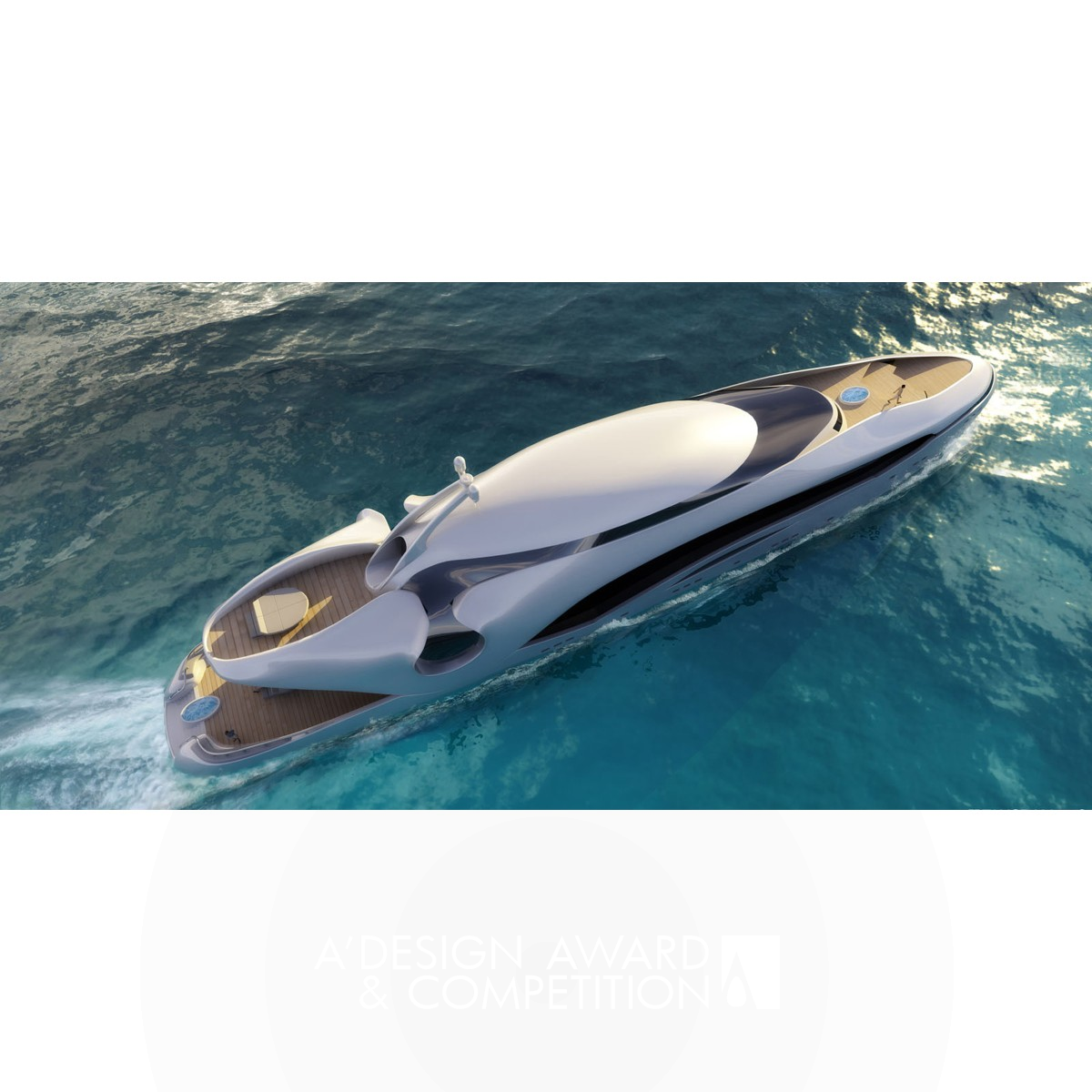 Oculus Mega Yacht by Schopfer Yachts Golden Yacht and Marine Vessels Design Award Winner 2016 