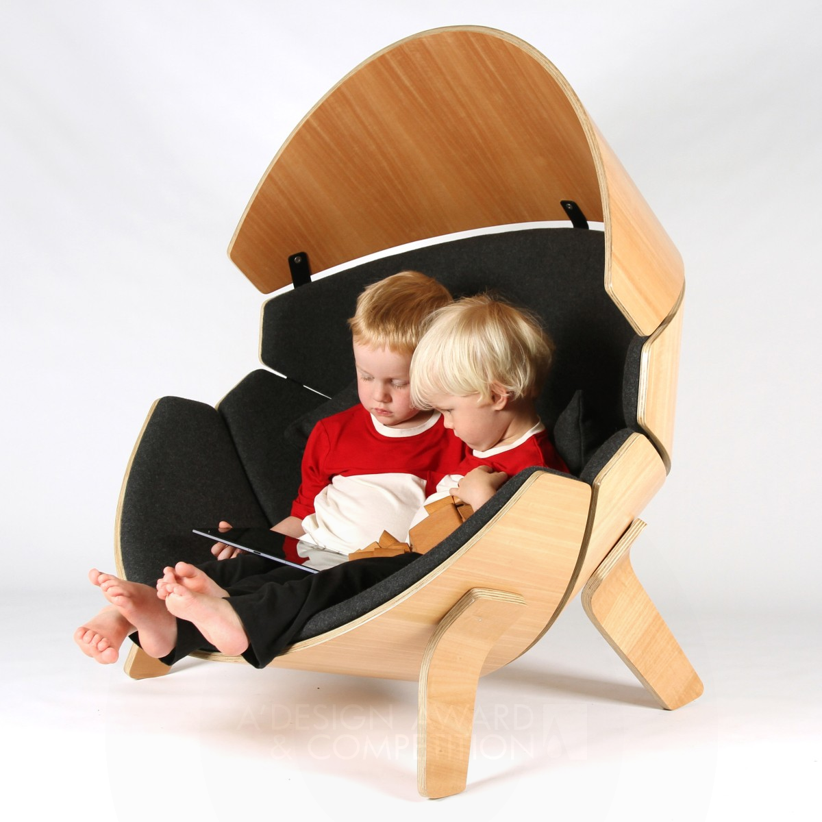 Hideaway Chair Children's Chair by Think & Shift Platinum Furniture Design Award Winner 2016 