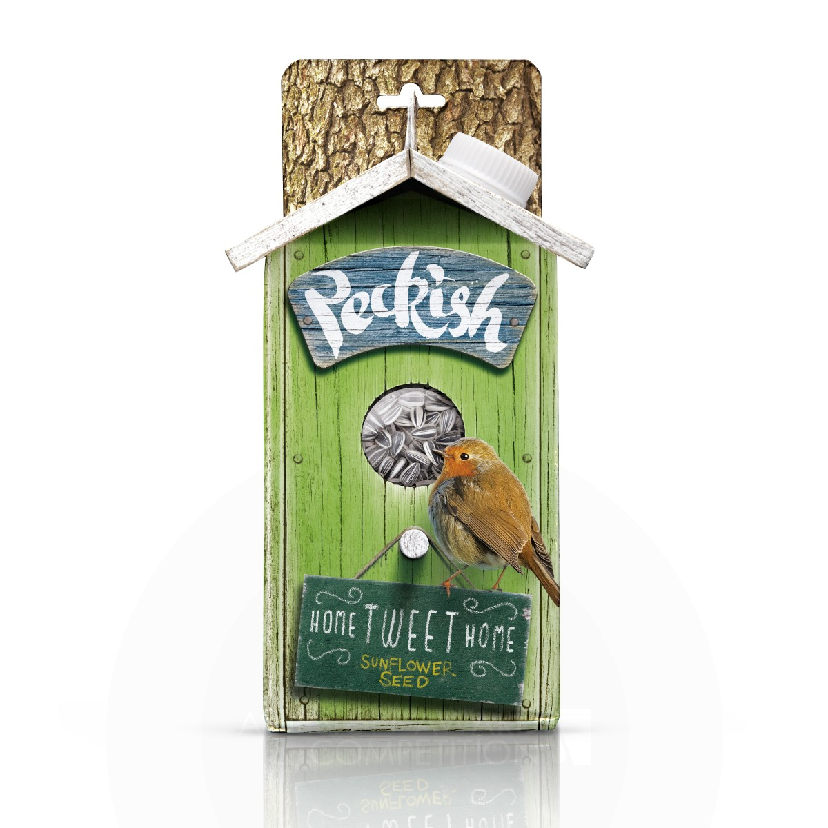 PECKISH Bird Food Packaging by Springetts Brand Design Consultants Silver Packaging Design Award Winner 2016 