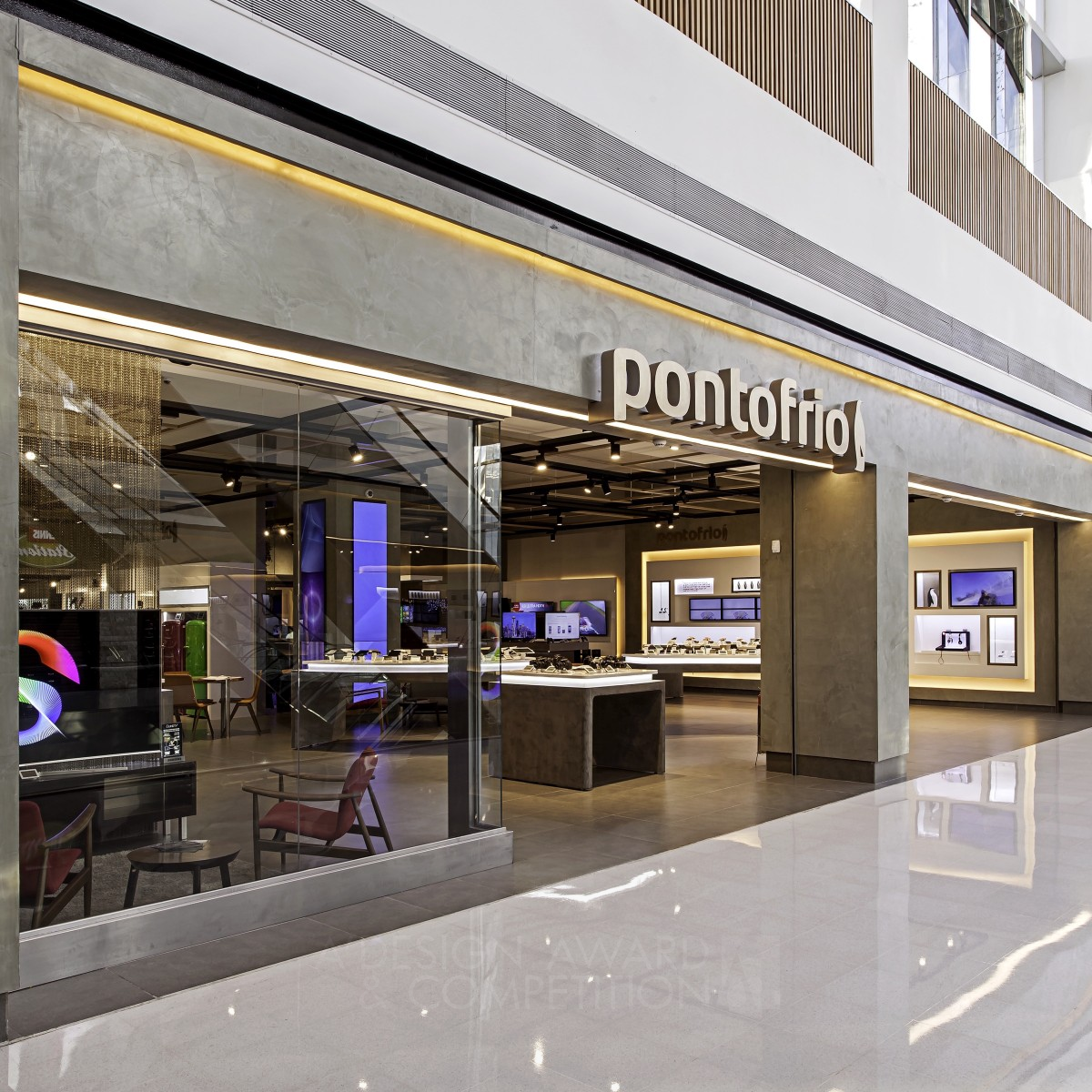 Pontofrio Premium Flagship Retail Store by GH & Associados Bronze Interior Space and Exhibition Design Award Winner 2016 